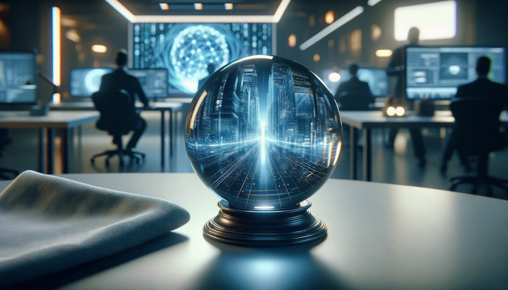 The data-driven platform will be the crystal ball that everybody would like to look into