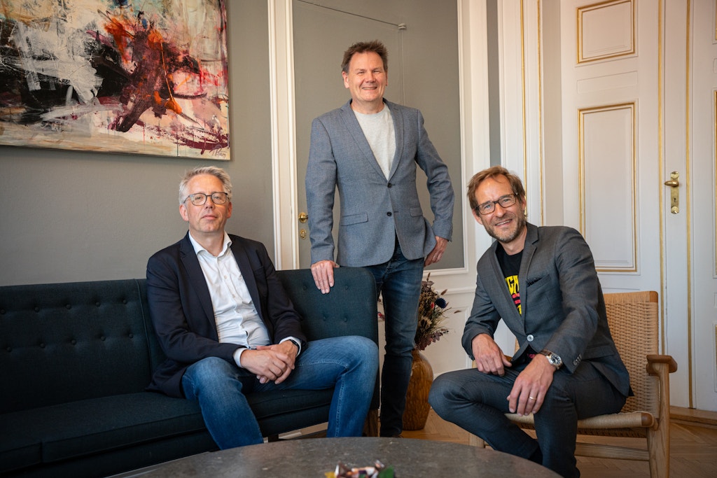 From left to right, Maarten Wegdam (CEO & Co-Founder of Inverid), Wil Janssen (CRO & Co-Founder of Inverid) and Asger Hattel (CEO of Signicat)