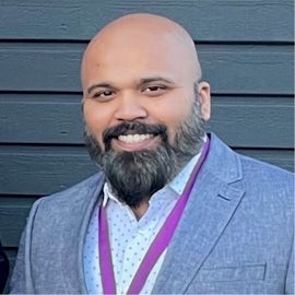 Portrait of Sushil Pathiyar