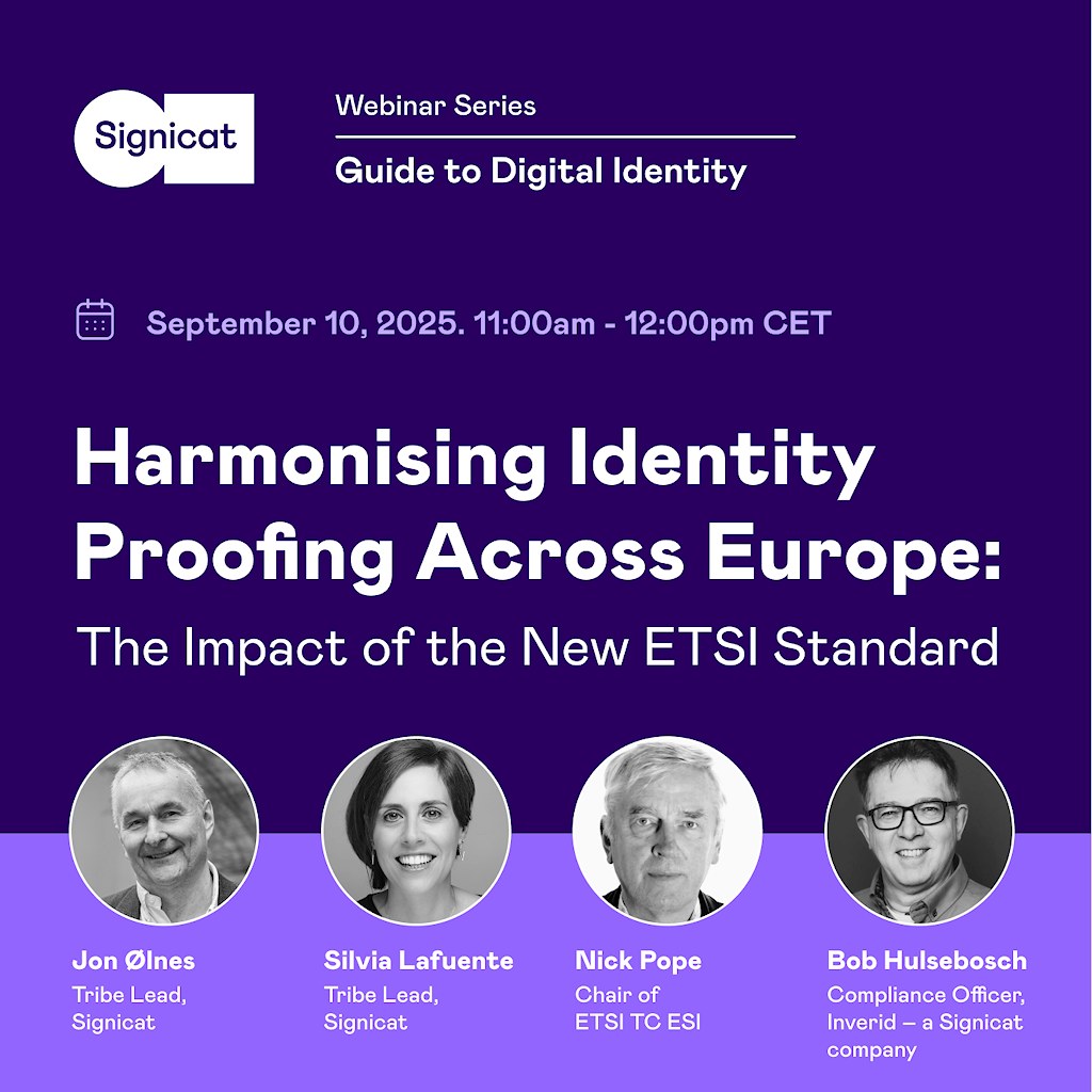 Webinar: Harmonising Identity Proofing Across Europe: The Impact of the New ETSI Standard